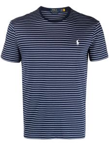 Polo Ralph Lauren t-shirt en coton à rayures - Bleu