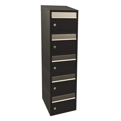 Stoer! Brickset 5-Hoog Met Dak Zwart - 40215070_1x5d