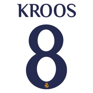 Kroos 8 (Officiële Real Madrid Bedrukking 2023-2024)