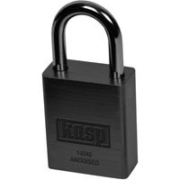 Kasp K14040BLAD Hangslot 38 mm Verschillend sluitend Zwart - thumbnail