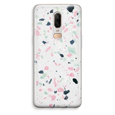Terrazzo N°3: OnePlus 6 Transparant Hoesje