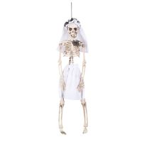 Hangdecoratie Skelet Bruid (40cm)