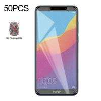 50 stuks non-Full matte Frosted gehard glas film voor Huawei Honor 7A geen retail pakket
