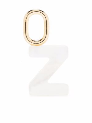 Maria Black pendentif Lucid Letter Z - Blanc