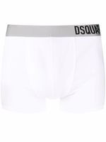 DSQUARED2 boxer à taille à logo - Blanc