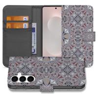 Samsung Galaxy S25 FE | Bookcase | Flower Tiles