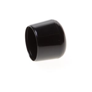 Peerdop zwart 34mm