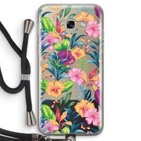 Tropisch 2: Samsung Galaxy A5 (2017) Transparant Hoesje met koord