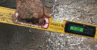 Stabila TECH 196 electronic IP 65 electronic spirit level waterpas 0,61 m Zwart, Rood, Geel - thumbnail