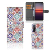 Sony Xperia 5II | Bookcase | Tiles Color