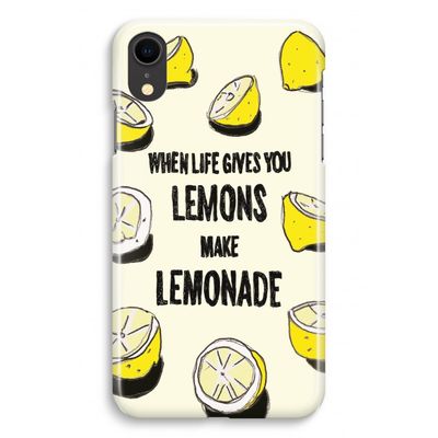 Lemonade: iPhone XR Volledig Geprint Hoesje