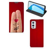 OnePlus 9 Hippe | Standcase | Liefde - Origineel Romantisch Cadeau