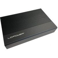 LC-Power LC-35U3-C behuizing voor opslagstations HDD-/SSD-behuizing Zwart 3.5