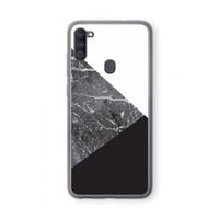 Combinatie marmer: Samsung Galaxy A11 Transparant Hoesje