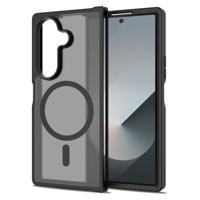 Lunso Samsung Galaxy Z Fold 7 slank backcover hoesje met MagSafe ondersteuning - Zwart