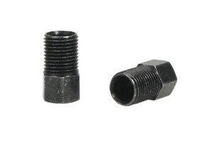 Elvedes klembouten hydro slang hayes m8 (p/10) zwart elv-hy01