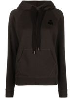 MARANT ÉTOILE hoodie Malibu à logo floqué - Noir