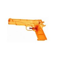 15x Oranje speelgoed waterpistolen 20 cm