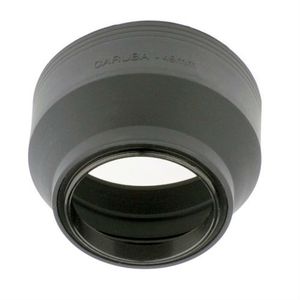 Caruba Rubberen Zonnekap 3in1 49mm