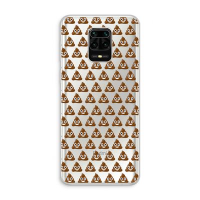 Poop emoji: Xiaomi Redmi Note 10 Lite Transparant Hoesje