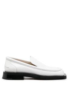 Proenza Schouler mocassins Averi en cuir embossé - Blanc