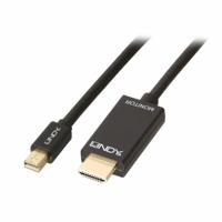 Adapter Mini DisplayPort naar HDMI LINDY 36927 Zwart
