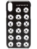10 CORSO COMO coque d'iPhone X Smiley - Noir 10 CORSO COMO coque d'iPhone X Smiley - Noir
