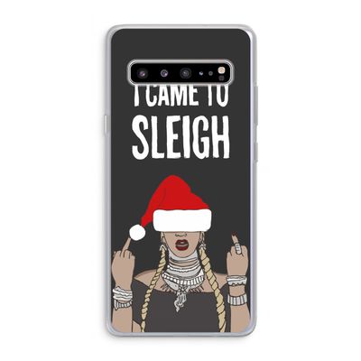 Came To Sleigh: Samsung Galaxy S10 5G Transparant Hoesje