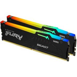 Kingston Technology FURY Beast RGB geheugenmodule 32 GB 2 x 16 GB DDR5 5600 MHz