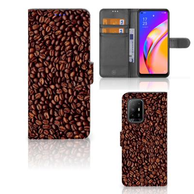OPPO Reno5 Z | A94 5G | Book Cover | Koffiebonen