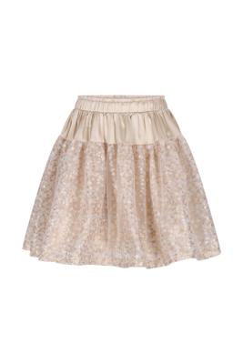 Le Chic winter rok meisjes - goud - Trust - pailletten