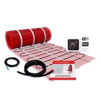 BWS By Magnum Elektronische Vloerverwarming Set 1,5 m2 - 225 Watt - Wifi Thermostaat Wit