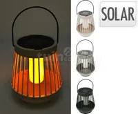 Solar Lantaarn Vlameffect 15cm Assorti 1st