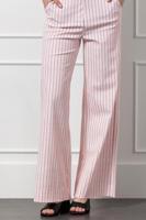 Studio Anneloes Lexie Pinstripe Trousers 12799 Broek 1969 Pale Pink/dark Blue Studio Anneloes Lexie Pinstripe Trousers 12799 Broek 1969 Pale Pink/dark Blue