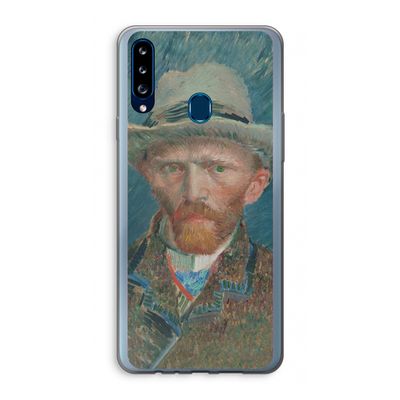 Van Gogh: Samsung Galaxy A20s Transparant Hoesje