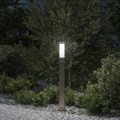 Bolderverlichting met sensor 80 cm RVS IP44