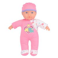 Toyrific Snuggles babypop interactief Sophia 24 cm roze - thumbnail