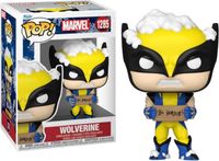 Marvel Holiday Funko Pop Vinyl: Wolverine with Sign - thumbnail