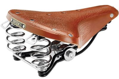 Brooks B66 S Honey Zadel - Bruin Brooks B66 S Honey Zadel - Bruin