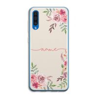 Rozen: Samsung Galaxy A50 Transparant Hoesje