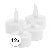 12x LED waxinelichtjes/theelichtjes met timer