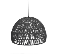 LABEL51 hanglamp 'Touw' large, kleur Zwart - thumbnail