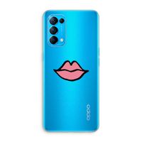 Kusje: Oppo Find X3 Lite Transparant Hoesje