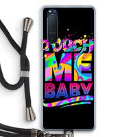 Touch Me: Sony Xperia 5 II Transparant Hoesje met koord
