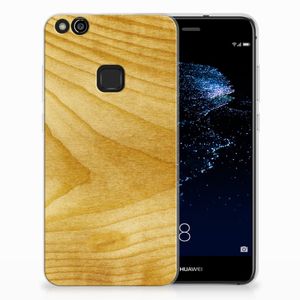 Huawei P10 Lite Bumper Hoesje Licht Hout