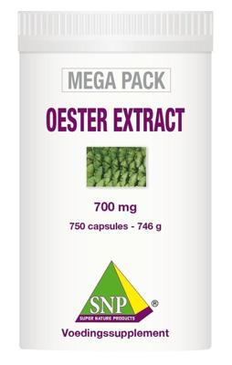 SNP Oester extract megapack 750 Capsules