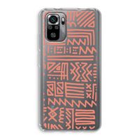 Marrakech Pink: Xiaomi Redmi Note 10S Transparant Hoesje