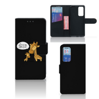 Huawei P40 Leuk Hoesje Giraffe - thumbnail