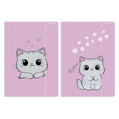 Map met Elastiek A4 Kat