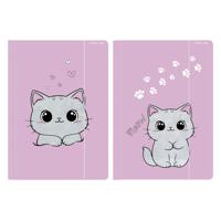 Map met Elastiek A4 Kat